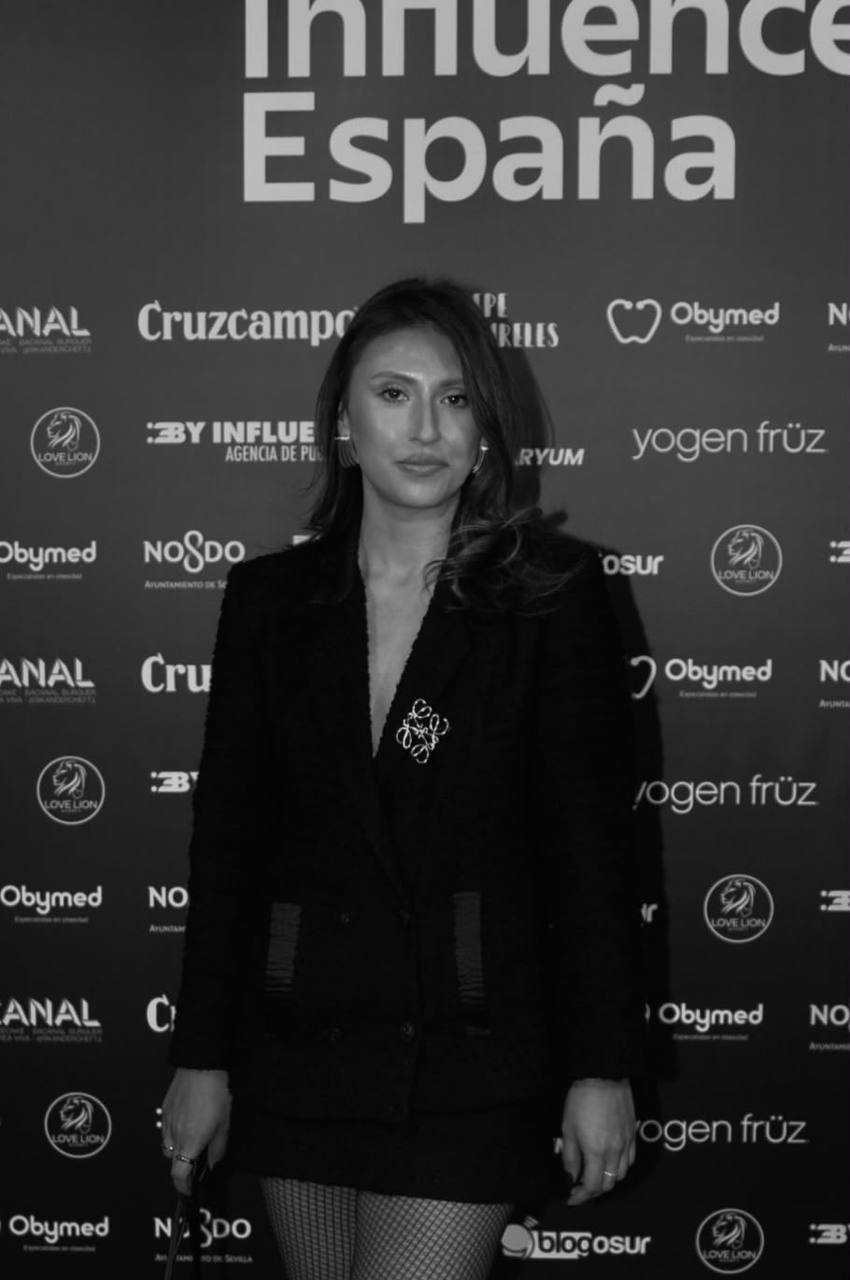 Ana Velasco en un evento en Sevilla